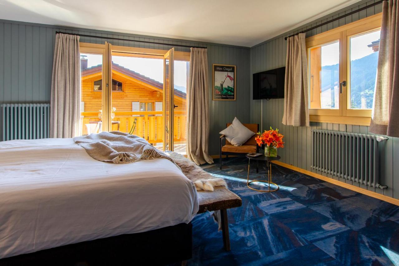 Shed Hotel Verbier Exteriér fotografie